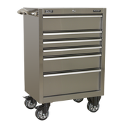Sealey Rollcab 6 Drawer 675mm Stainless Steel Heavy-Duty