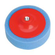 Sealey Buffing & Polishing Foam Head Ø150 x 50mm M14 x 2mm Blue/Medium