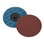 Sealey Quick-Change Sanding Disc Ø75mm 60Grit Pack of 10