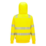Portwest PW321 Hi-Vis Zipped Winter Hoodie