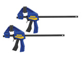 IRWIN® Quick-Grip® Micro Clamps Twin Pack 100mm (4in)