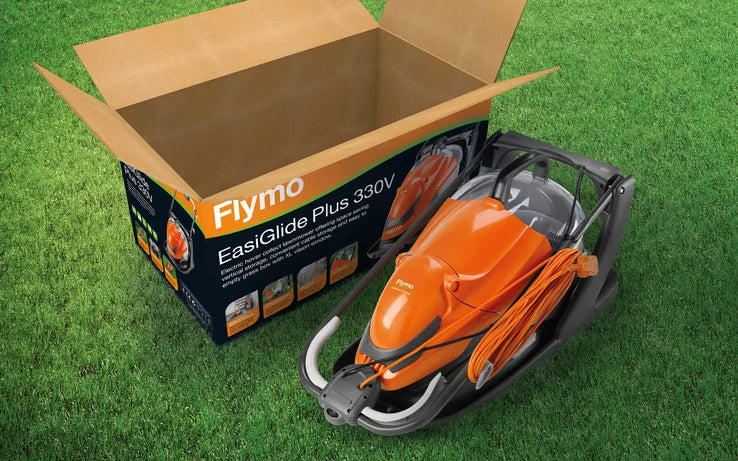 FLYMO EasiGlide Plus 330V – Hover Collect Lawnmower