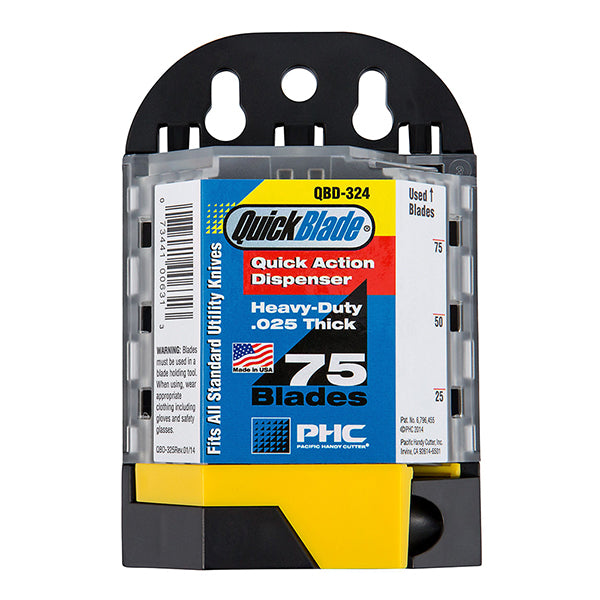 Beeswift Qbd-324 Standard Utility 75 Blade Dispenser