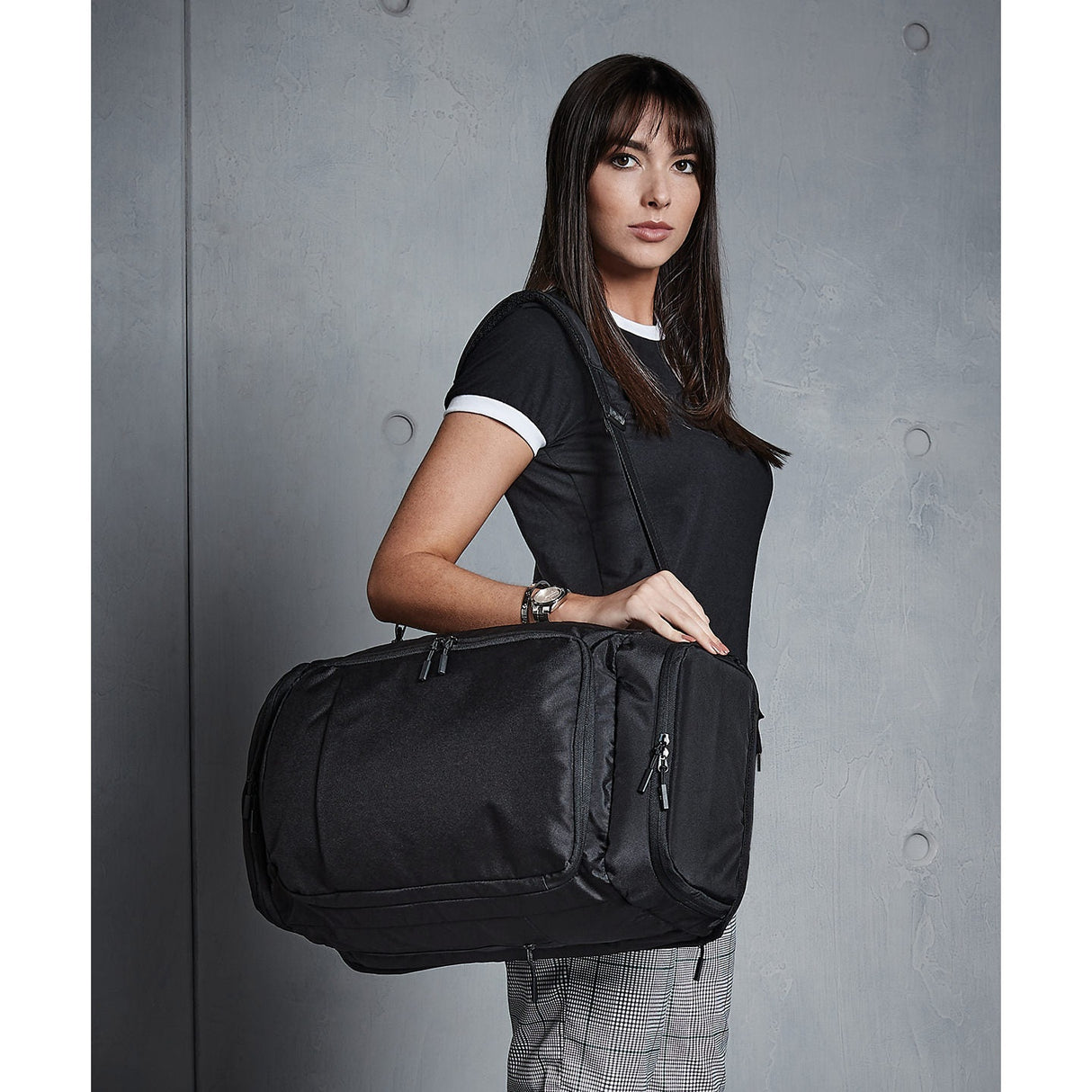 Quadra Pitch Black 72 Hour Weekender