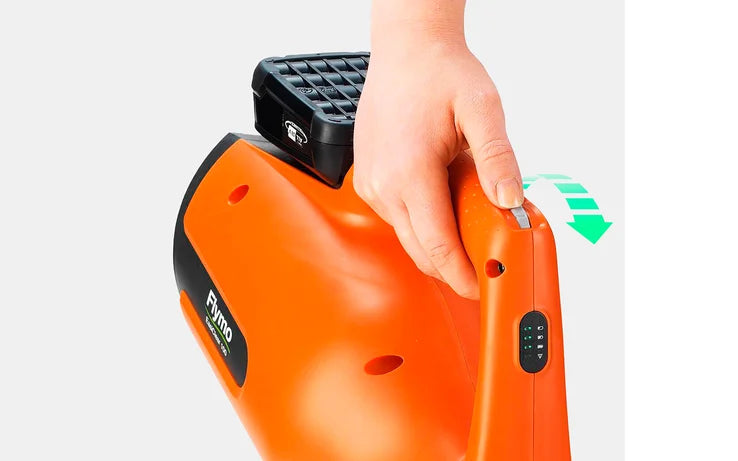 FLYMO 18V EasiClear 100 KIT – Cordless Leaf Blower
