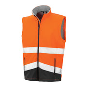 Result Safeguard Printable Safety Softshell Gilet