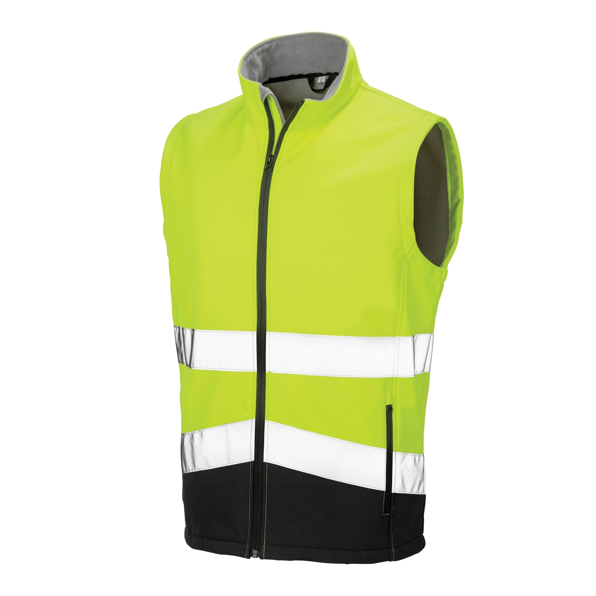 Result Safeguard Printable Safety Softshell Gilet