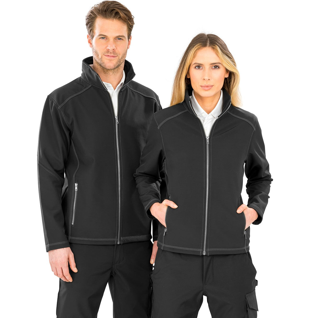 Result Workguard Women's Treble Stitch Softshell