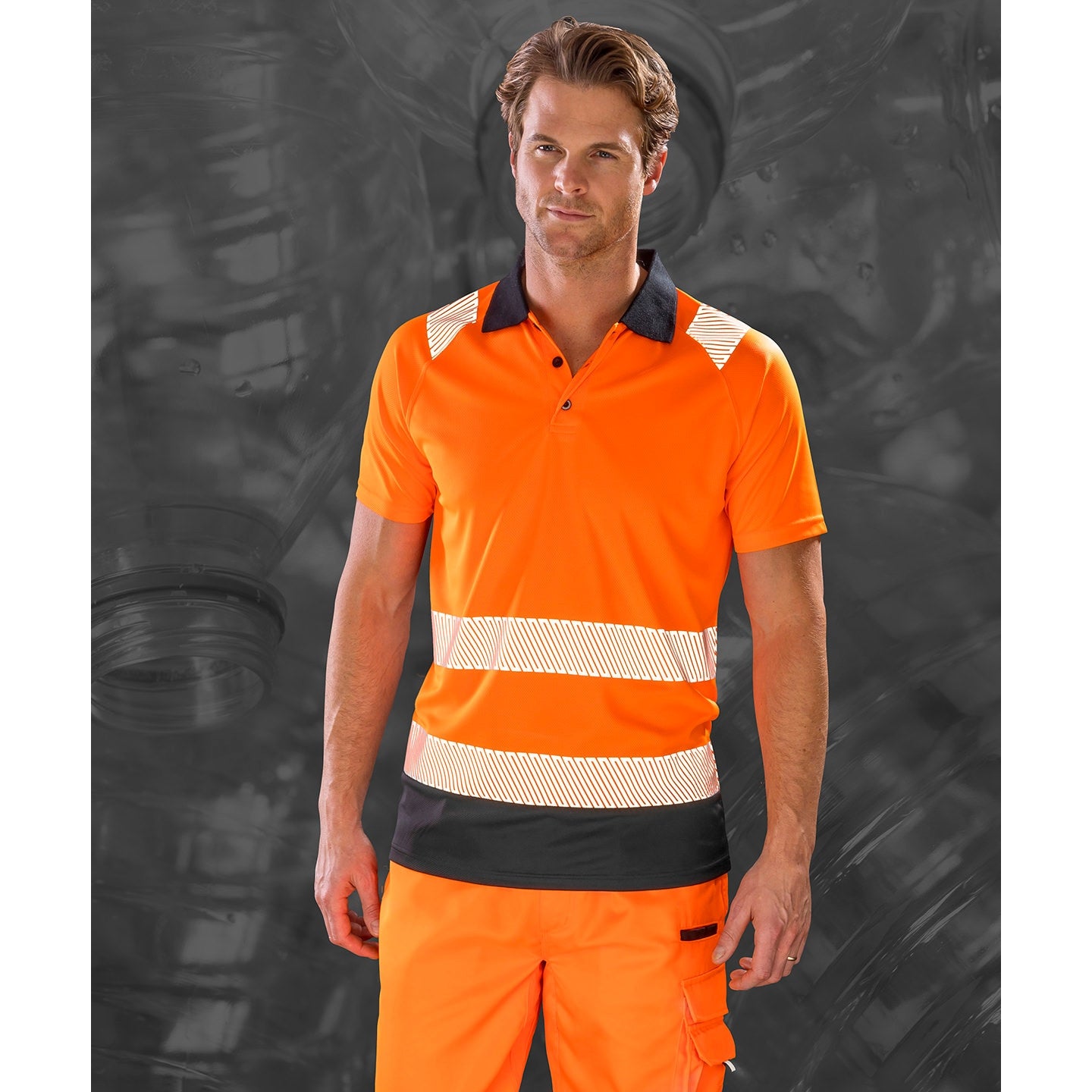 Result Genuine Recycled Recycled Safety Polo