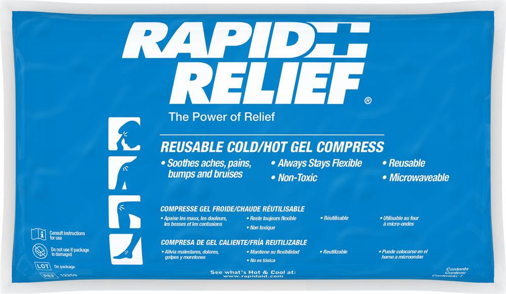 Beeswift Reusable Hot/Cold Gel Compress C/W Contour Gel