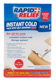 Beeswift Instant Cold Pack C/W Self Adhering Wrap Retail Box