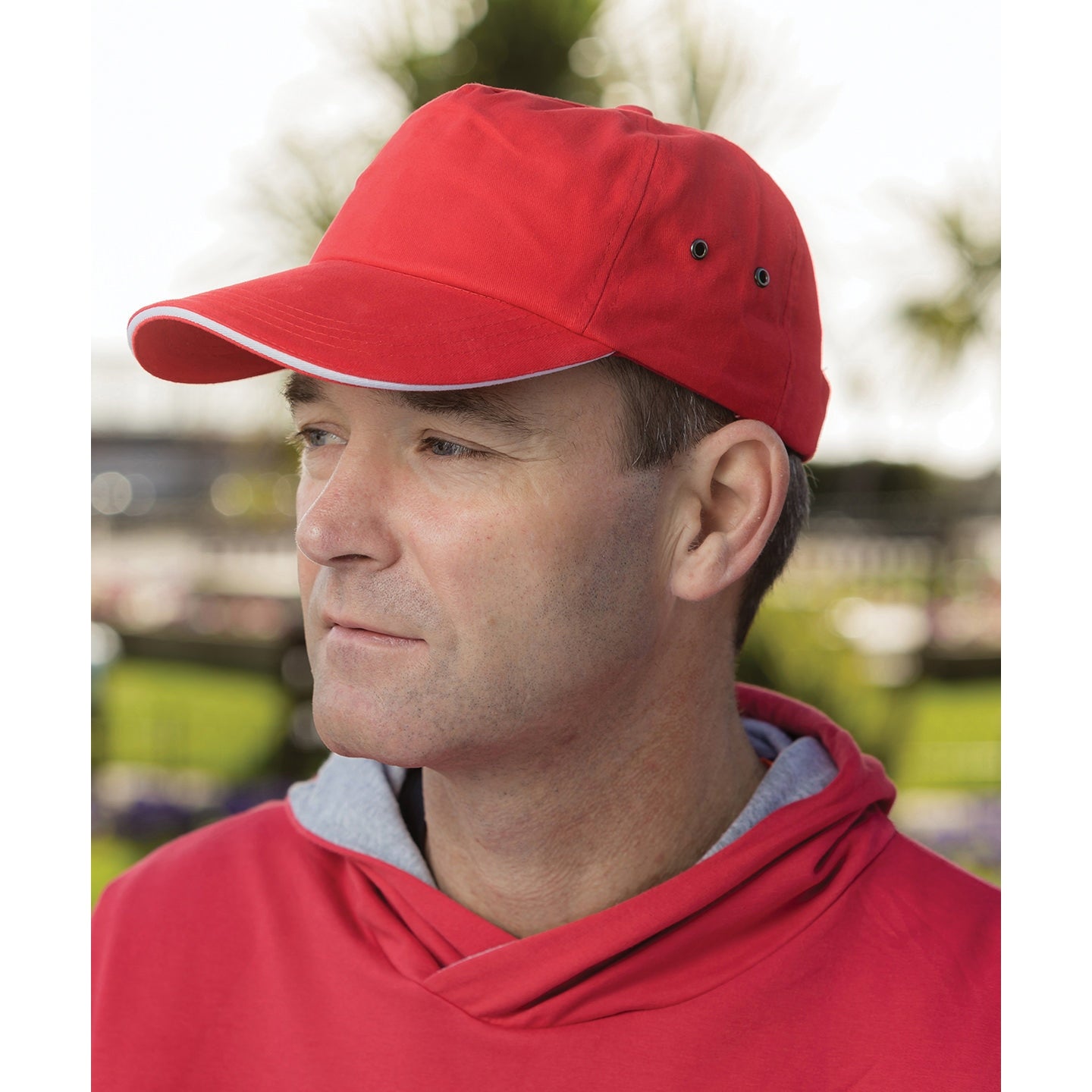 Result Headwear Printers Plush Cotton 5-Panel Cap