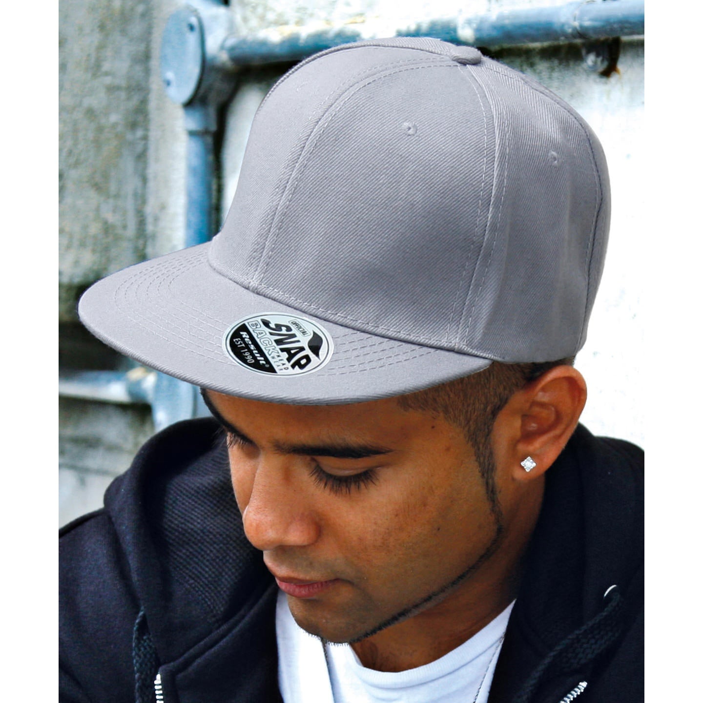 Result Headwear Bronx Original Flat Peak Snapback Cap
