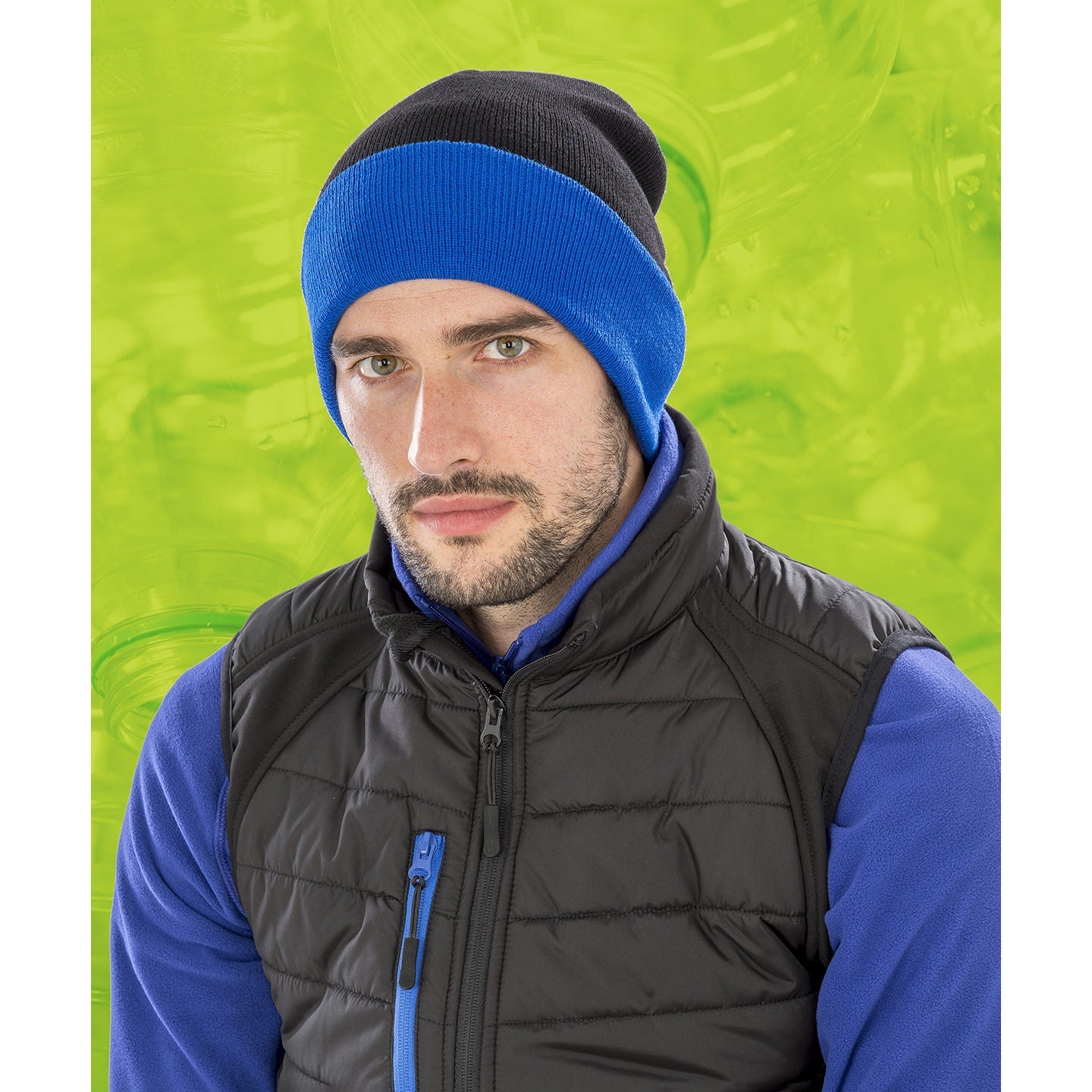 Result Genuine Recycled Recycled Compass Beanie