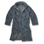 Ribbon Luxury Eskimo Faux Fur Zipped Gown