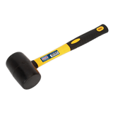 Sealey Rubber Mallet 1lb with Fibreglass Shaft