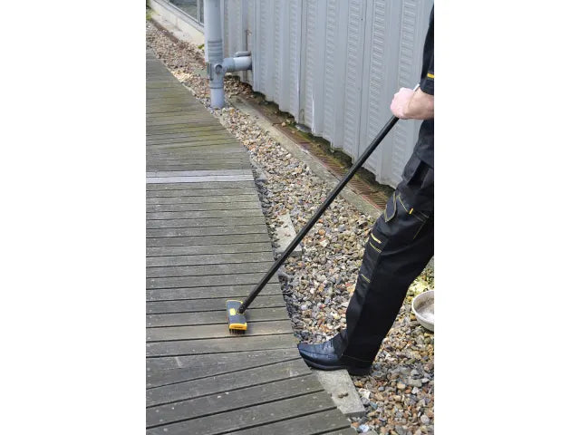 Roughneck Heavy-Duty Scrub Brush Soft Grip 200mm (8in) NO Handle