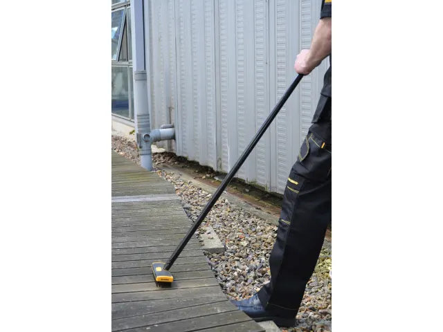 Roughneck Heavy-Duty Scrub Brush Soft Grip 200mm (8in) NO Handle