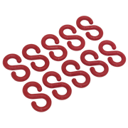 Sealey Plastic Chain S-Hook Pack of 10 RSH10