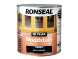 Ronseal 10 Year Woodstain Ebony 750ml