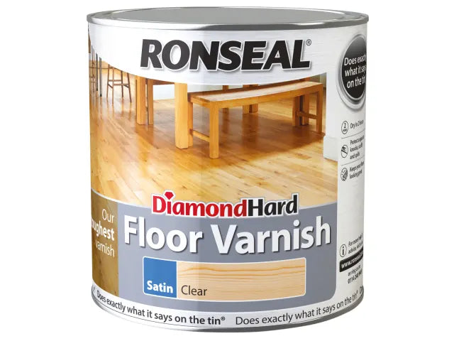 Ronseal Diamond Hard Floor Varnish Gloss 5 litre