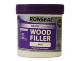 Ronseal Multipurpose Wood Filler Tub White 465g