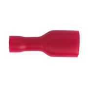 Sealey Fully Insulated Terminal 6.3mm Female Red Pack of 100