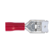 Sealey Piggy-Back Terminal 6.3mm Red Pack of 100