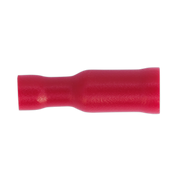 Sealey Female Socket Terminal Ø4mm Red Pack of 100