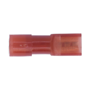 Sealey Fully Insulated Terminal 2.8mm Female Red Pack of 100