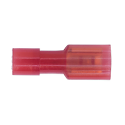 Sealey Fully Insulated Terminal 4.7mm Female Red Pack of 100