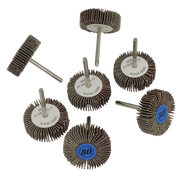 Sealey Rotary Tool Flap Wheel Set 7pc Ø30mm