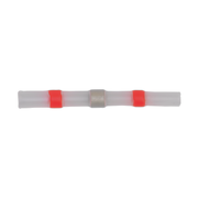 Sealey Heat Shrink Butt Connector Solder Terminal 22-18 AWG Red Pack of 25
