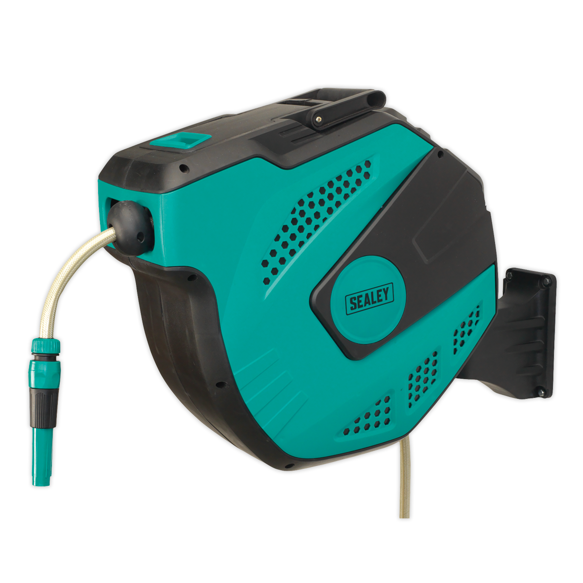 Sealey Auto-Rewind Control Garden Hose Reel 30m