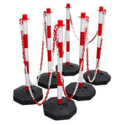 Sealey Red/White Post & Chain Kit 25m