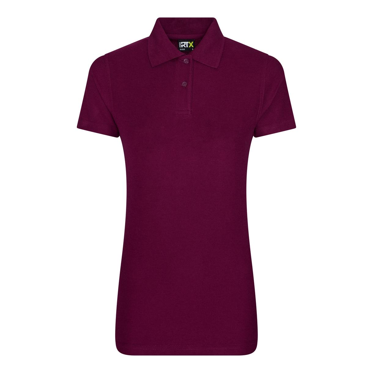 Prortx Women's Pro Polo - Burgundy