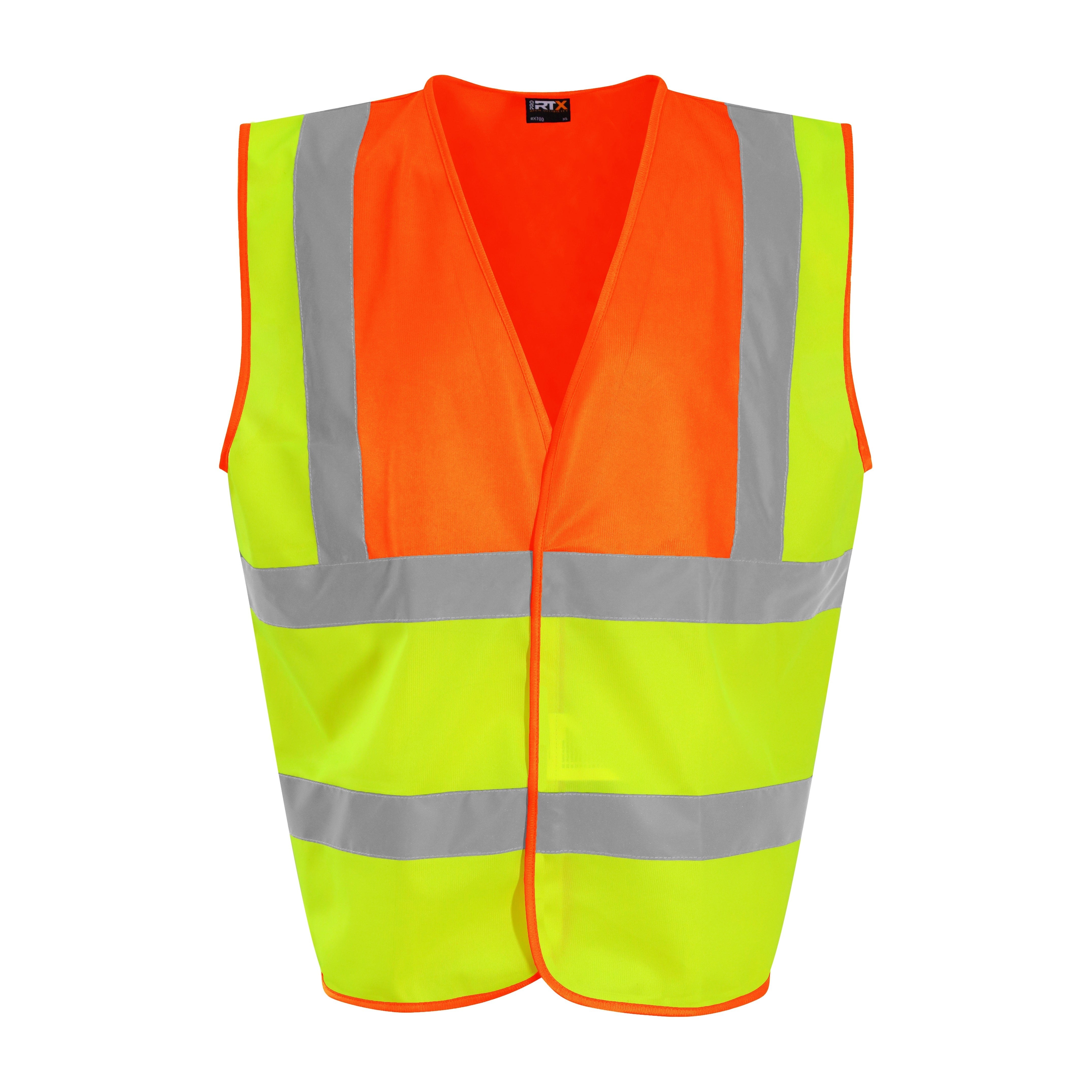 Prortx High Visibility Waistcoat - HV Yellow/Orange