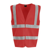 Prortx High Visibility Waistcoat - Red