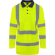 Prortx High Visibility High Visibility Long Sleeve Polo