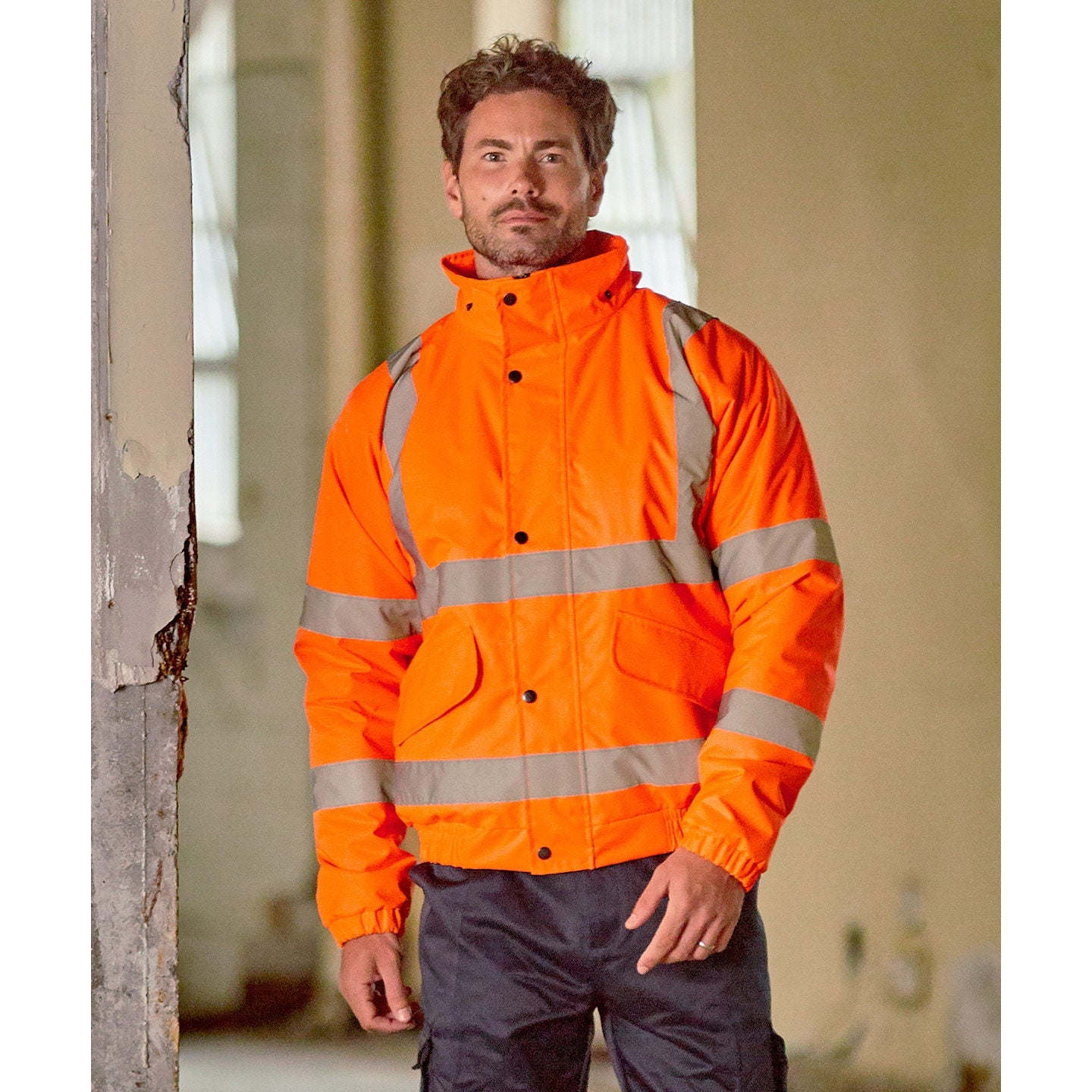 Prortx High Visibility High Visibility Bomber Jacket