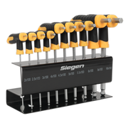 Sealey Ball-End Hex Key Set 10pc T-Handle Metric