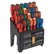 Sealey Screwdriver, Bit & Nut Driver Set 61pc