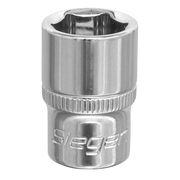 Sealey WallDrive® Socket 13mm 3/8"Sq Drive S0580