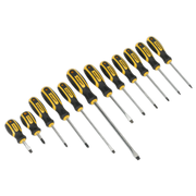 Sealey Soft Grip Screwdriver Set 12pc