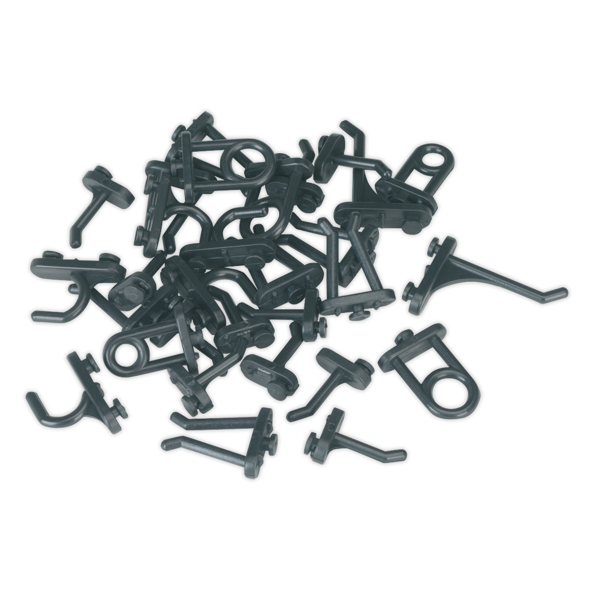Sealey Hook Assortment for Composite Pegboard 30pc