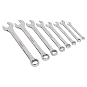 Sealey Combination Spanner Set 8pc Whitworth