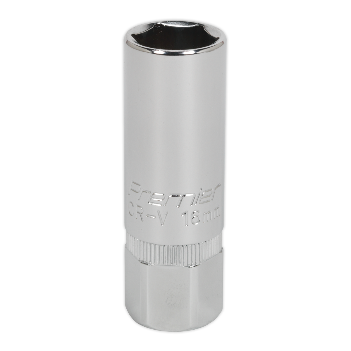 Sealey Spark Plug Socket 16mm 1/2"Sq Drive