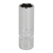 Sealey Spark Plug Socket 16mm 1/2"Sq Drive