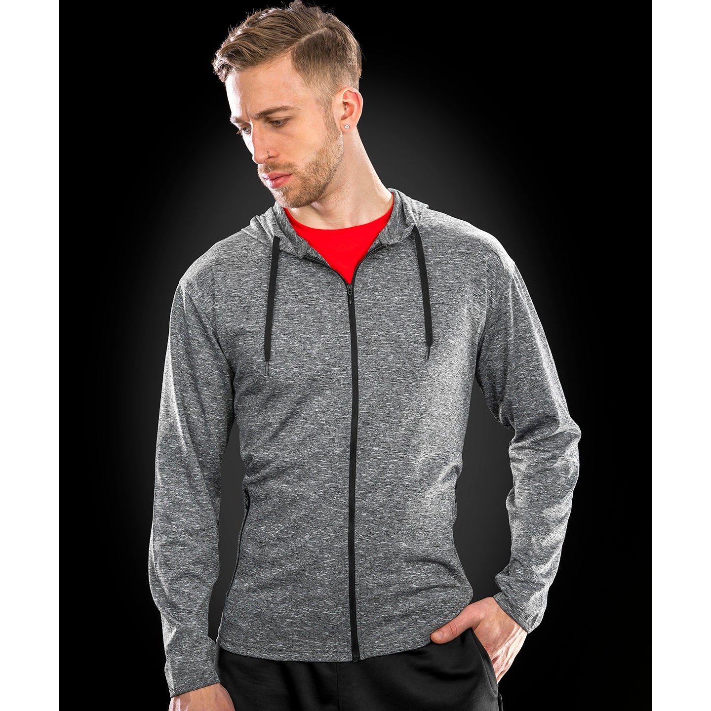 Spiro Hooded Tee Jacket