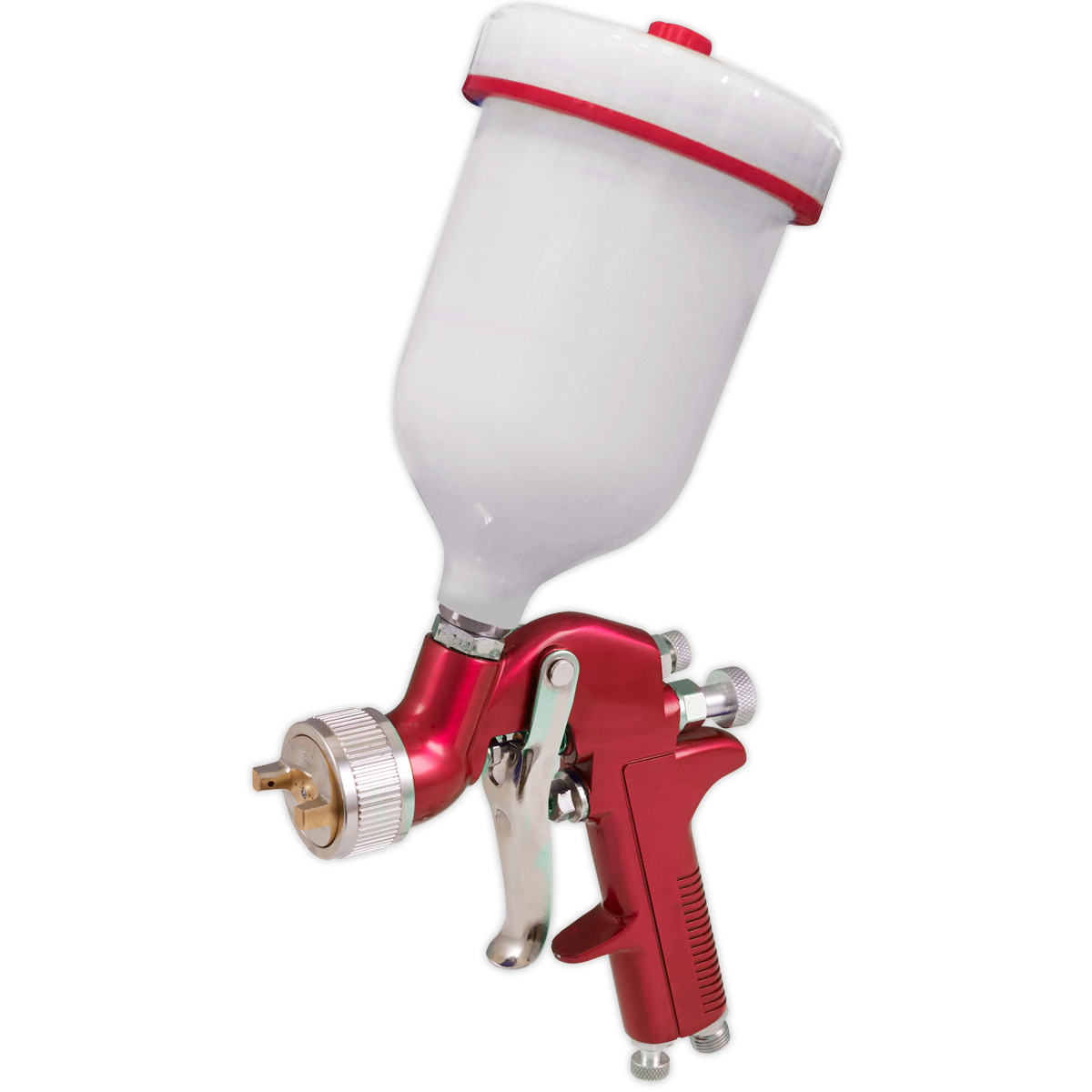 Sealey Gravity Feed Spray Gun 1.4mm Set-Up